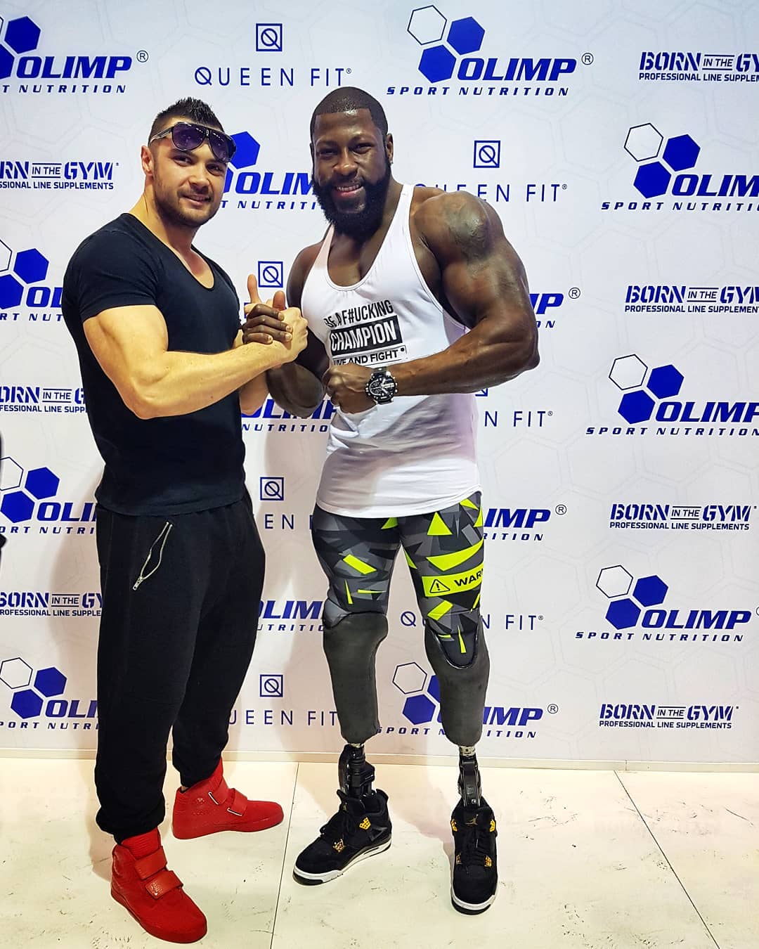 Goran Borkovic - lift2livefit and Edgard John Augustine aka "Bionic Body"